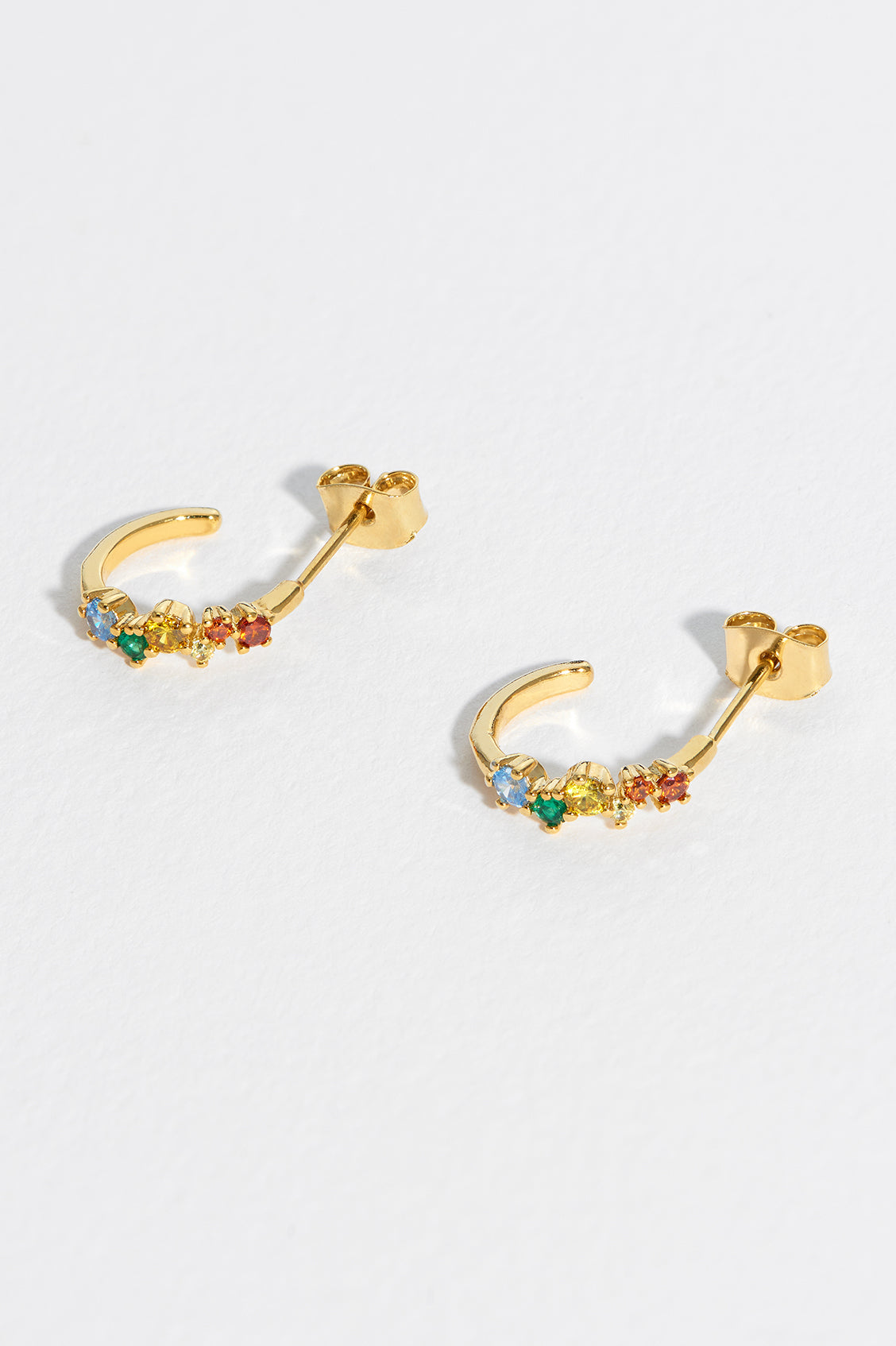 Rainbow Constellation Hoops