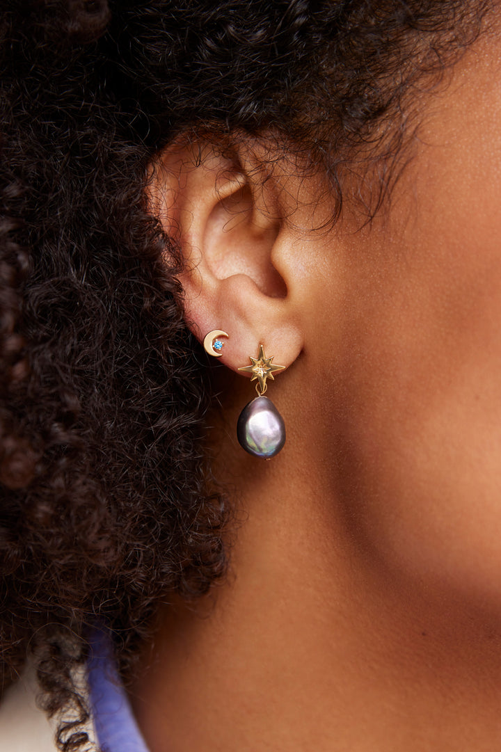 Pearl Northern Star Earrings