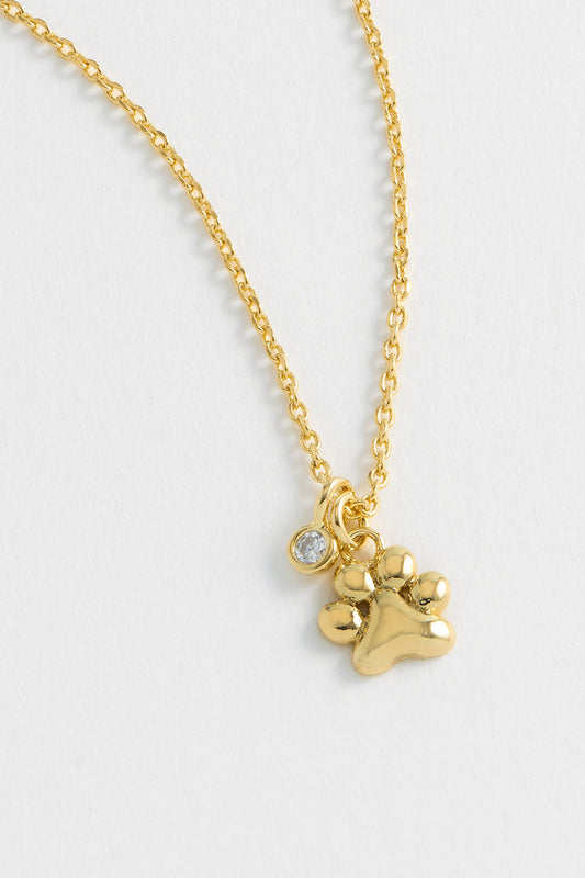 Paw Charm Necklace