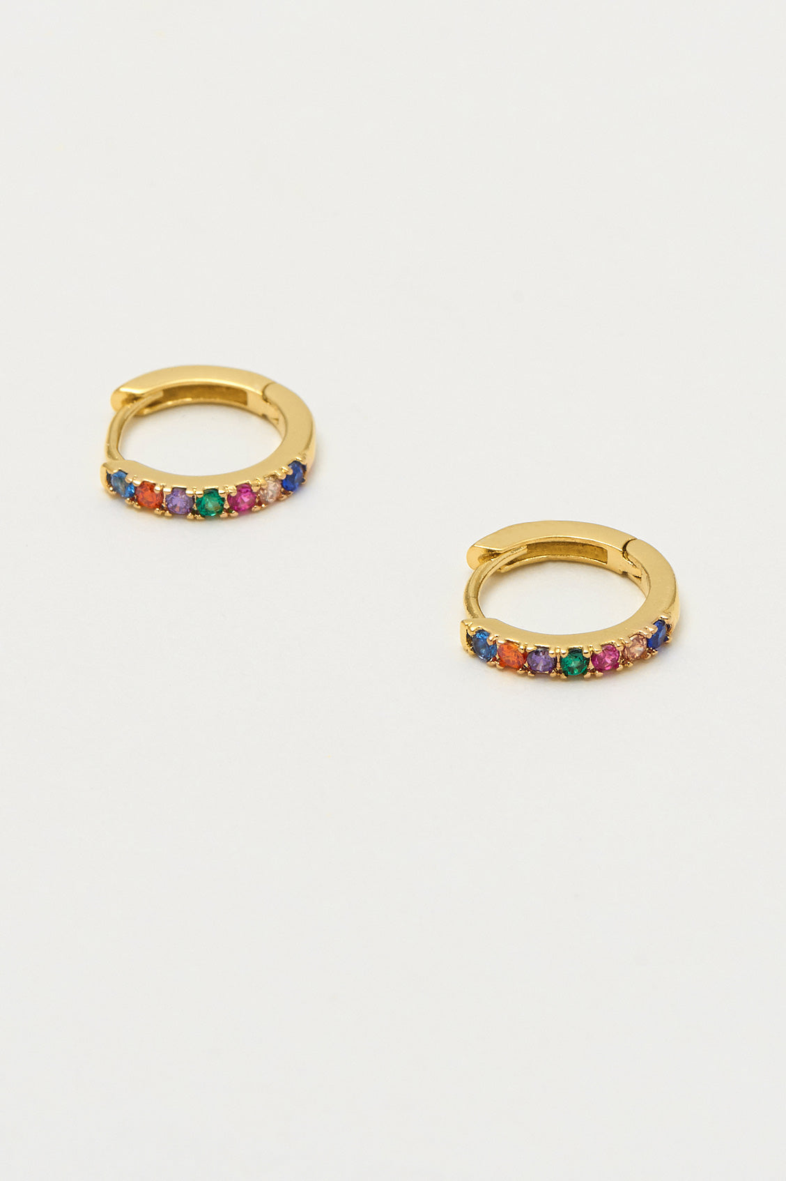 Hoop Rainbow Earrings