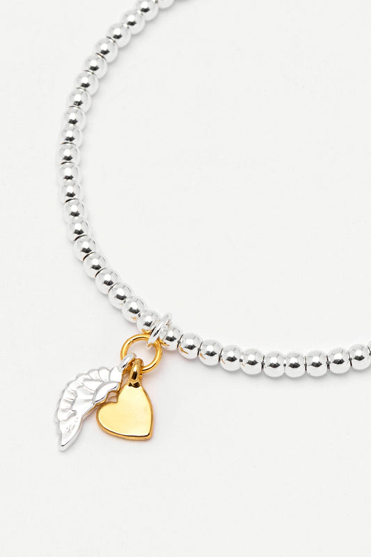 Wing And Heart Liberty Bracelet
