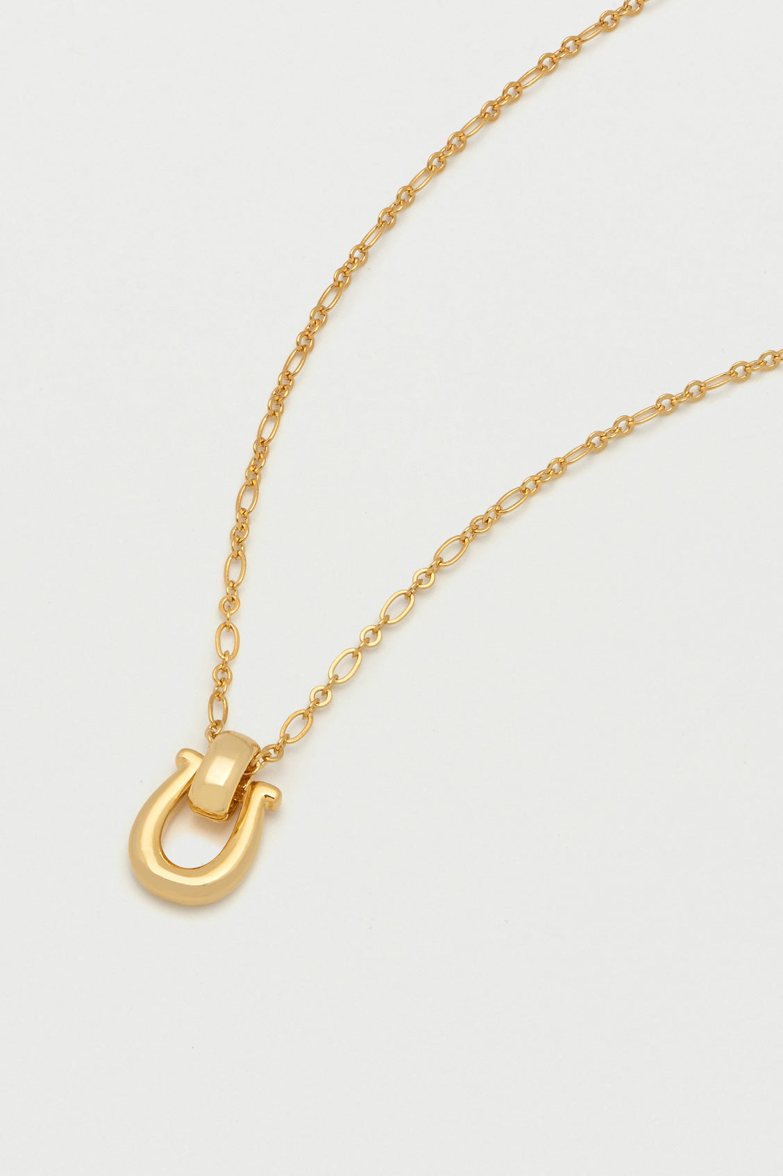Horseshoe Hinge Necklace