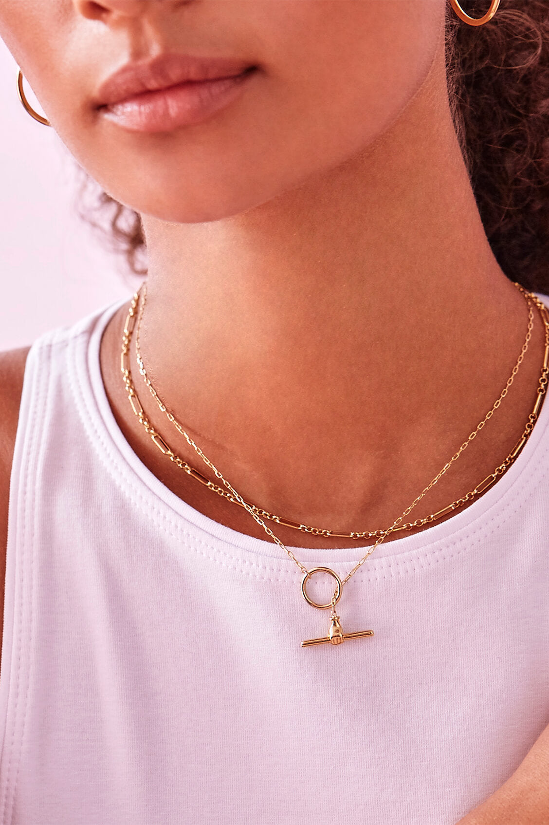T-Bar Link Necklace