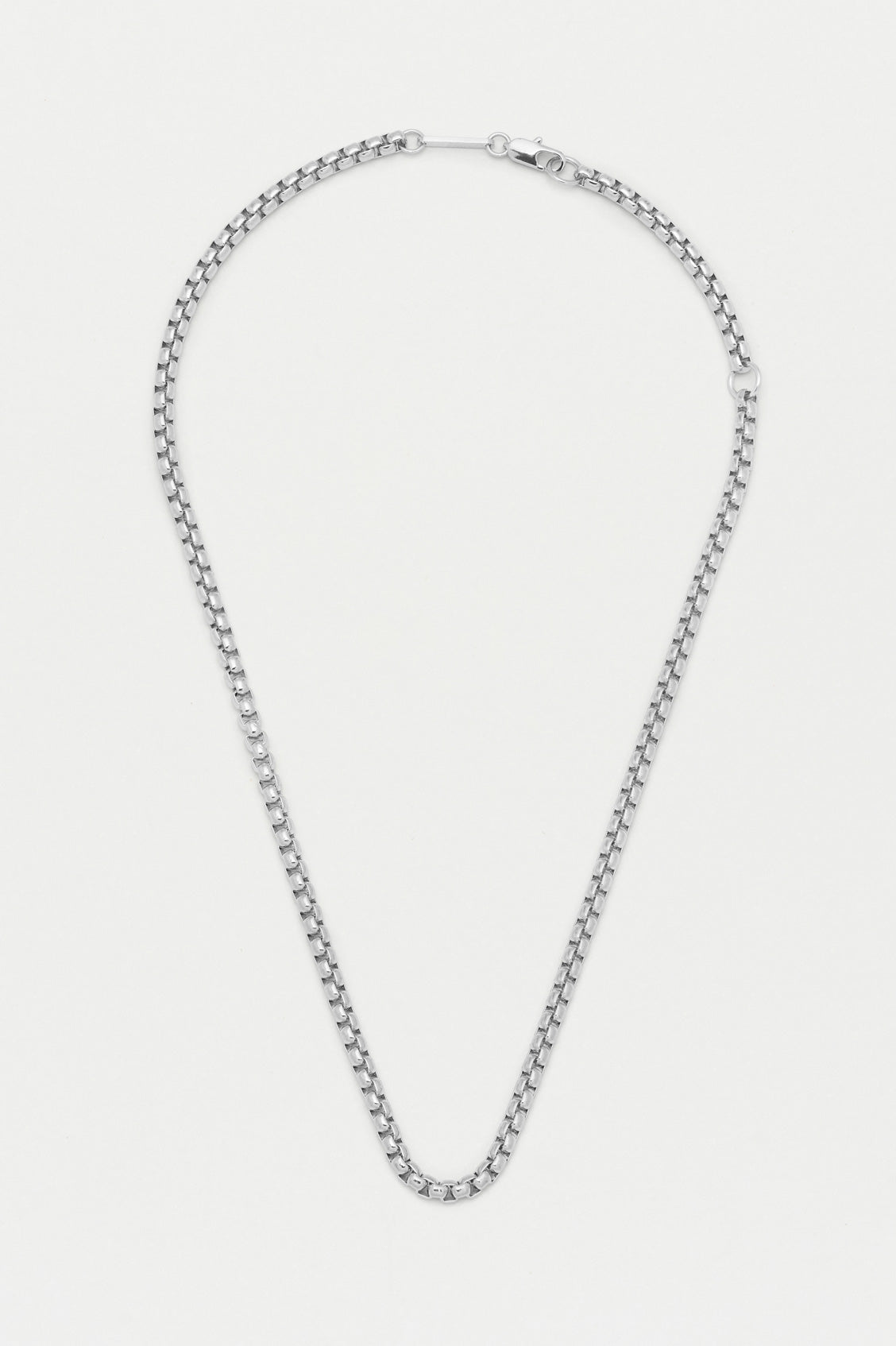 Chunky Rounded Box Chain Necklace