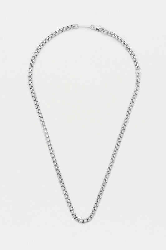 Chunky Rounded Box Chain Necklace