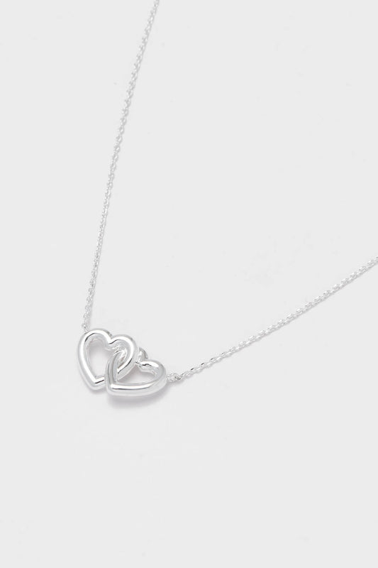 Interlinked Hearts Necklace