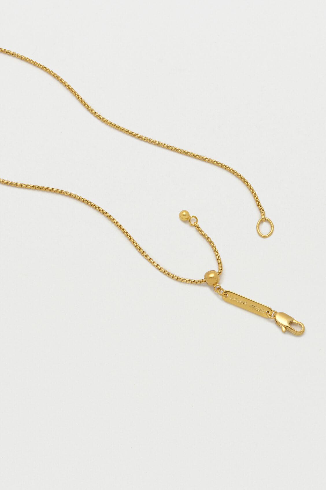 Gemstone T-Bar Pendant Necklace